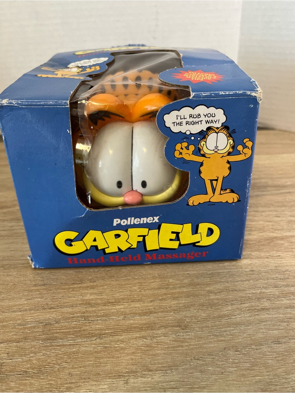 Pollenex Garfield Hand-Held Massager - Orange & White